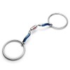 Cavalon Loose Ring Low Port Capsule Sweet Iron Snaffle Bit