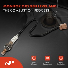 A-Premium O2 Oxygen Sensor Compatible with Nissan Versa 2012 2014-2019, Versa Note 2014-2017 & Infiniti Q50 2014-2018, Q70 2014-2018, M35h 2012-2013, 1.6L 3.5L, Downstream Left and Right, 2-PC Set