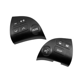 Steering Wheel Volume Control Switch Button Fits for Lexus ES350 2007 2008 2009 2010, Left and Right Side Replace 84250-33190-C0