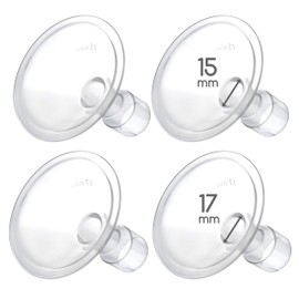 Maymom MyFit 15,17 mm Schilde klein; Kompatibel mit Medela-Brustpumpen-PersonalFit, Freestyle, Harmony, Maxi, Freestyle Flex-Anschluss; Anschluss an Maymom Breit/Schmal-Anschluss