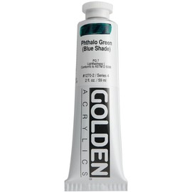 Golden Heavy Body Acrylic, 8 Ounce, Phthalo Green/Blue Shade