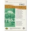 2001 Upper Deck Golf The Golden Bear 1962 U.S. Open