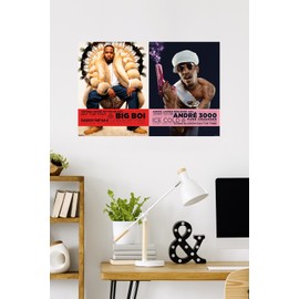 Outkast - André 3000 & Big Boi - Premium Unframed Version, 22x34