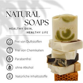Natural Cilt Shea Butter Soap - 100% Natural Soap - No Harmful Ingredients - Certified - Handmade - Shower Soap for All Skin Types - Shower Gel - Natural Food