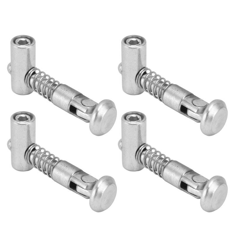 4Pcs Anchor Connector Hex Hole Profile Concealed Fitting European Standard