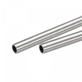 sourcing map 316 Stainless Steel Tube, 9mm OD 1mm Wall Thickness 250mm Length Pipe 3 Pcs