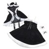 Clear Stone Miminoel Cosplay Cat Cape Santa Black Women's Black