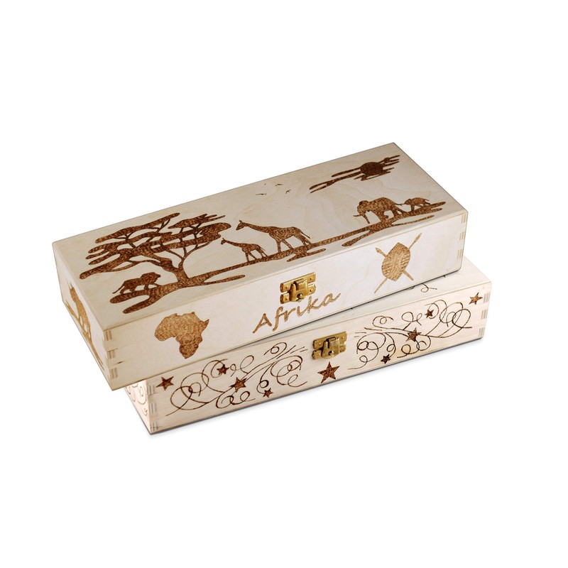 Pebaro 0285 Brandmal Craft Set in Beautiful Wooden Box: Fire