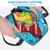 Shark Insulated Lunch Bag for Women & Men - Leakproof