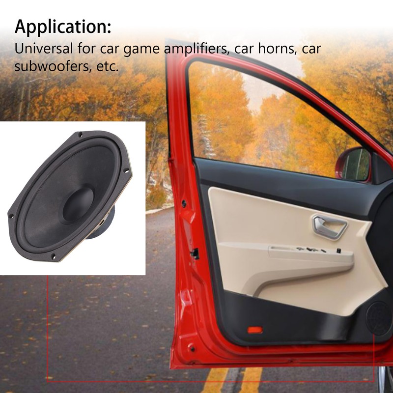 Car Coaxial Speaker 93dB Door Stereo Audio Double Output High