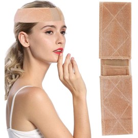 Banda De Agarre De Peluca De Encaje, Bandas De Peluca Antideslizantes De Franela Prevenir Dolores De Cabeza Bufanda Banda Peluca For Bandas Para El Cabello De Agarre (Beige)