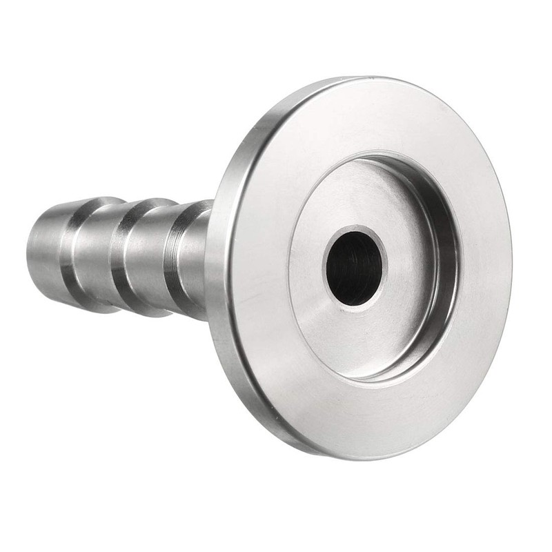 sourcing map Stainless Steel 304 KF16 Flange to 10mm Rubber