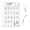 NAGARAKU Pre-made Fan Eyelash Extensions 320 Fan 4D Volume 0.07mm