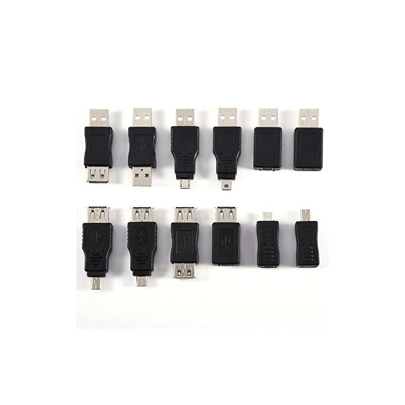 Kit Adaptador USB, USB c to USB Adapter,Variedad de Diferentes