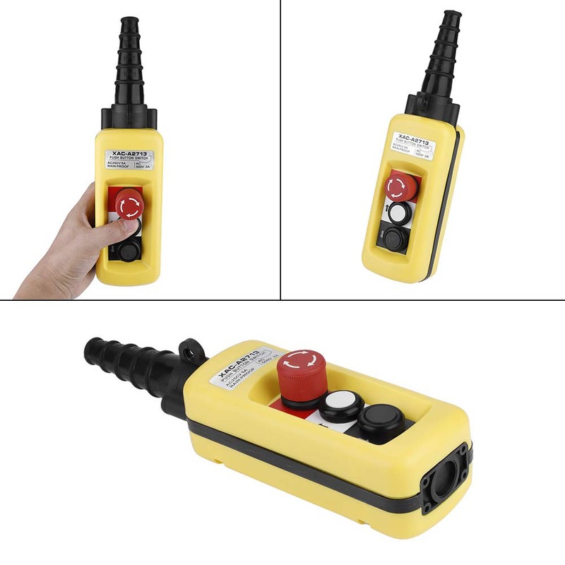 Hoist Crane Push Button Switch with Emergency Stop XAC-A2713 Crane