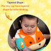 Silly Goose Silicone Training Cup, Cute Fox Design, Open Top