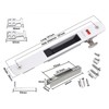 Hook Lock for Sliding Door, Single Sided Closure, Movable Window