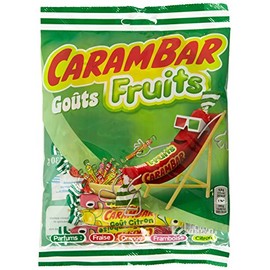 Carambar Gout Fruits Assorted Fruit Flavors - 130 g - 4.58 oz.