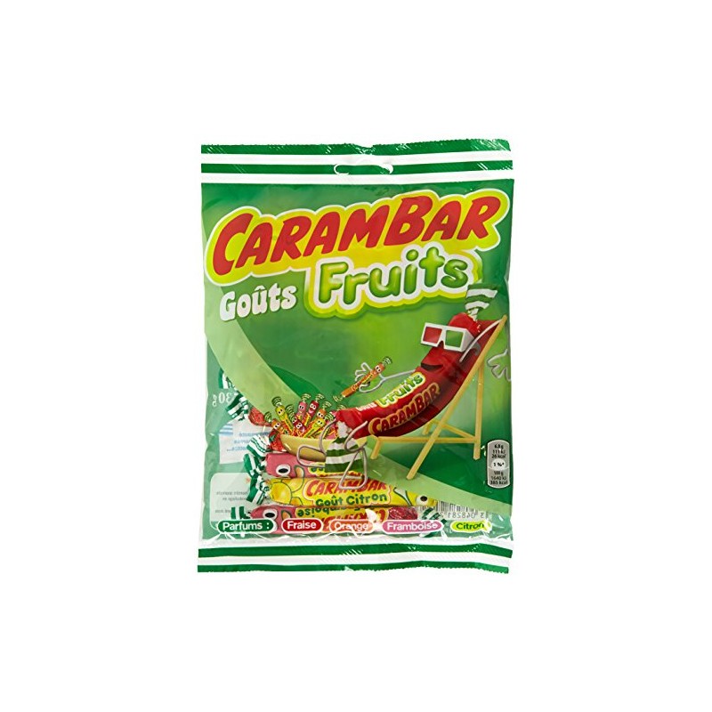 Carambar Gout Fruits Assorted Fruit Flavors - 130 g -