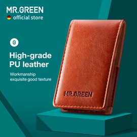 MR.GREEN Portable Manicure Sets Pedicure kits Stainless Steel Nail Clippers Tool Travel Grooming Case Nail Scissors Gift Box (4Pcs Set Model 2)