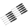 sourcing map Mini Slotted Screwdriver, 3.0 mm Flat Head with