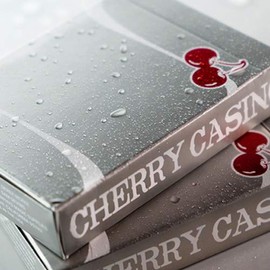 SOLOMAGIA Cherry Casino (McCarran Silver) Playing Cards by Pure Imagination Projects