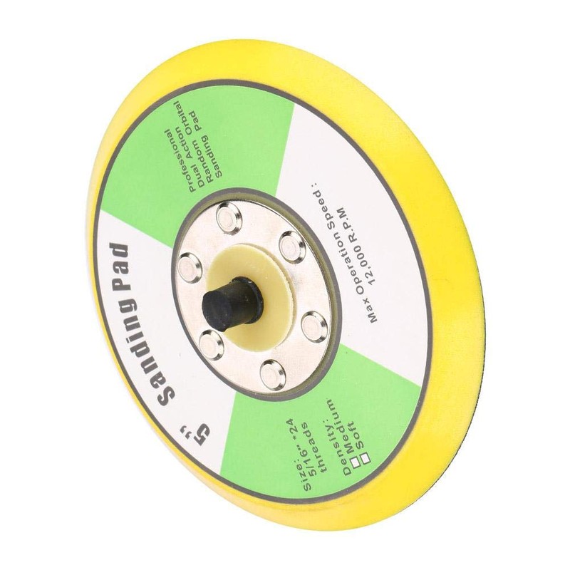 100/125 mm Polishing Tray Grinding Polishing Backing Pad with M8