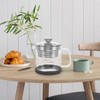 Luxshiny Soy Milk Filter Pot 1L Glass Container with Fine