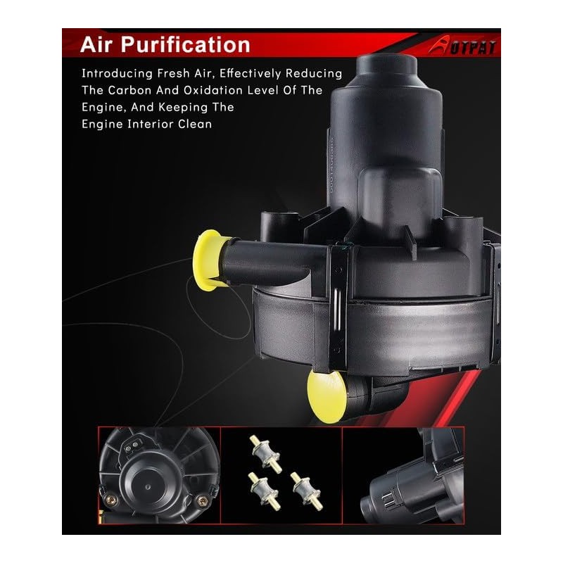AOTPAT 0001406385 Secondary Air Injection Pump Smog Pump Compatible with