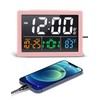 Digital Alarm Clock, with 5.5" Large LED Time Display, Adjustable