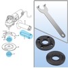 3-Pack Angle Grinder Flange Nut & Wrench Set – for