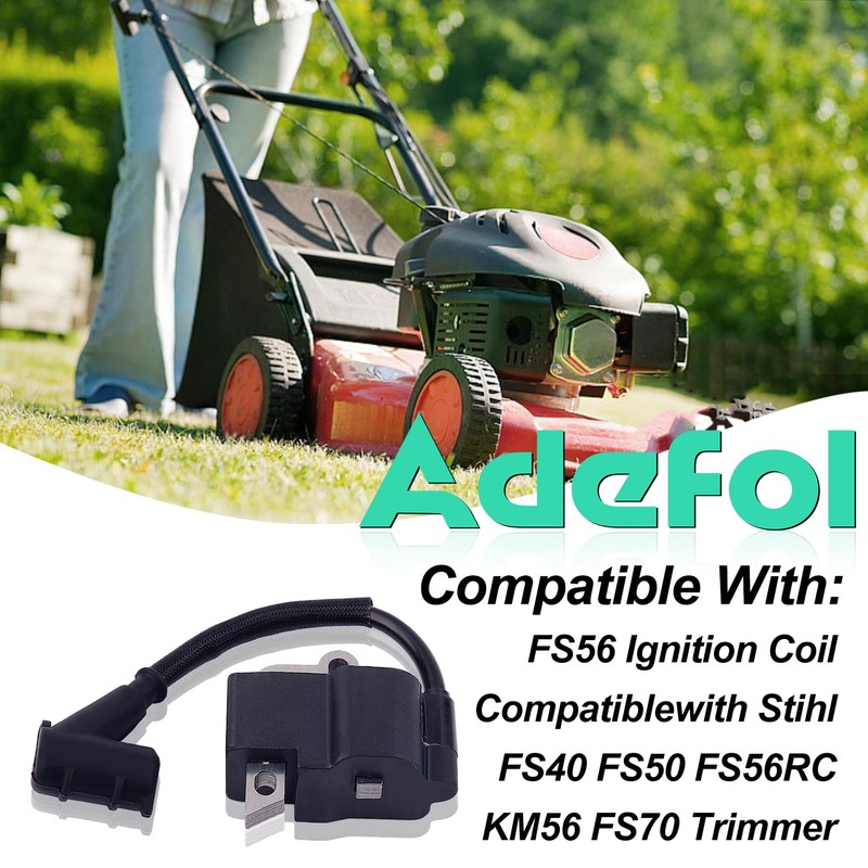 Adefol Ignition Coil Module for Stihl FS40 FS50 FS56RC FS56