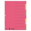 Esselte Leitz Cardboard Index Blank A4 Cardboard 10 Sheets Coloured