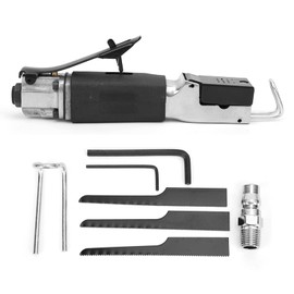 QANYEGN Pneumatic Reciprocating Saw, Air Reciprocating Sawwith Wrench Saw Blade, Pneumatic Body Saws Tool for Metal Sheet Cutting