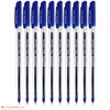 ZOFAX Trio Ballpoint Pens, BLUE, 1.0mm Medium Point, Pack of