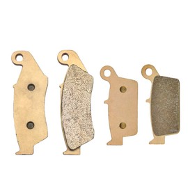 S SYUU Motorcycle Front Rear Sintered Copper Alloy Disc Brake Pad Compatible with Suzuki DR125 RM125 RMX250 RM250 96-11 2012 DR-Z 400 DRZ400 2000 2001 2002 2003 2004 2005 2006 2007 2008 FA185F FA131R