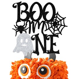 Decoración para fiesta de baby shower con purpurina negra