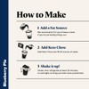 Keto Chow Blueberry Pie - Keto Meal Replacement Shake Powder