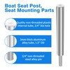 Sporthfish 3/4" Pin Boat Seat Post Pedestal Posts Pole Fit