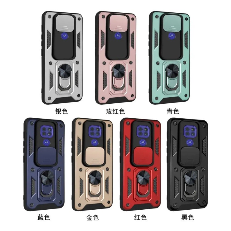 Funda Para Moto Tapa Deslizante Case + Cristal Templado