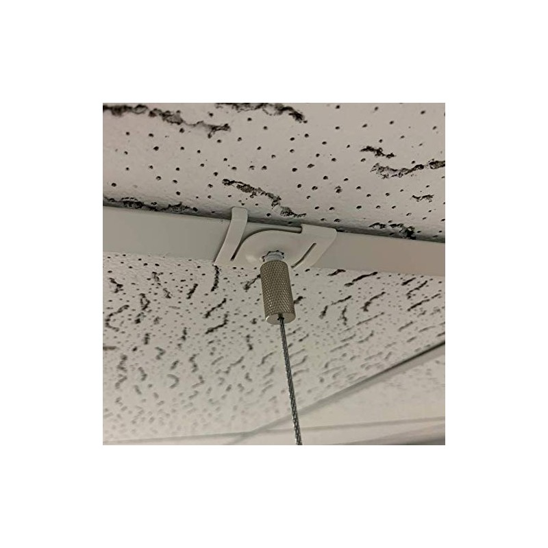 Licht-Zubehoer.de 10 x Ceiling Clip M6 for Odenwald Ceiling Rails,