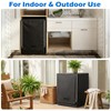 Waterproof Washer and Dryer Covers with Durable Zipper 27"W X