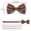 Allegra K Men's Bowtie, Bowtie, Ribbon, Formal, Wedding, School Entrance