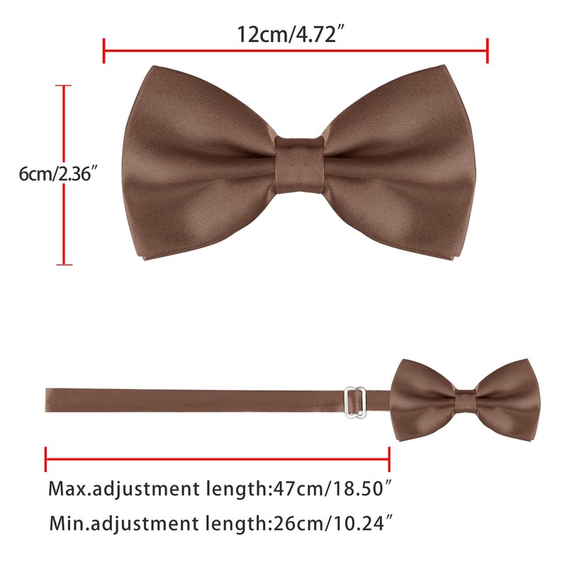 Allegra K Men's Bowtie, Bowtie, Ribbon, Formal, Wedding, School Entrance