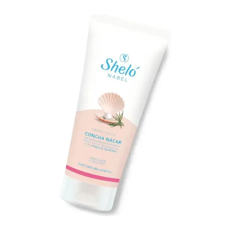 Crema Facial Concha Nácar Manchas, Cicatrices Y Paño 2piezas Todo