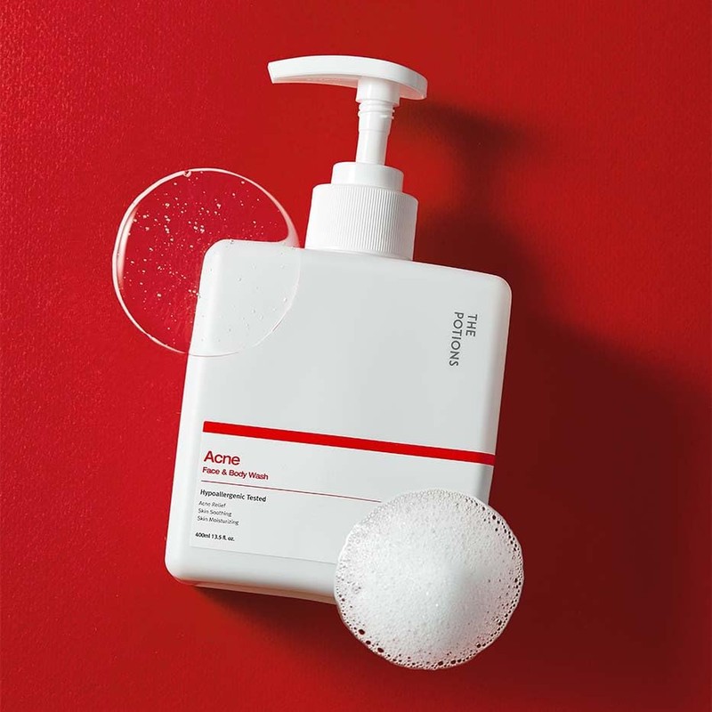 The Potions Acne Face & Body Wash