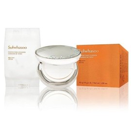 Sulwhasoo 설화수 퍼펙팅 쿠션 본품+리필 (21N1 베이지) 신형 NEW Sulwhasoo Perfecting Cushion Main Product + Refill (21N1 Beige) New Type Новый