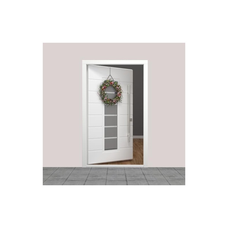 MDCASA Premium Door Hook, Stainless Steel, Door Wreath Holder, Outer