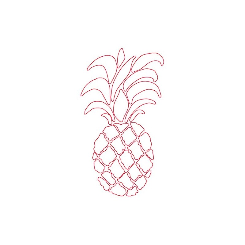 White Pineapple, I Make Decals ®, Hard Hat, Lunch Box,