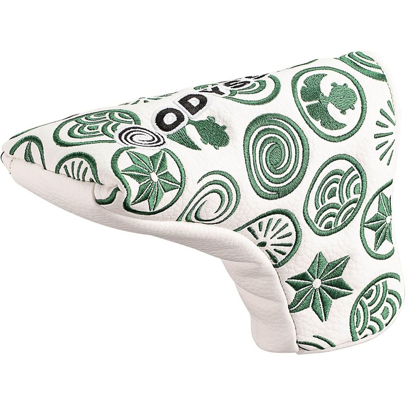 Odyssey Putter Head Cover F BLADE SUMMER WHT/GRN 25 (For